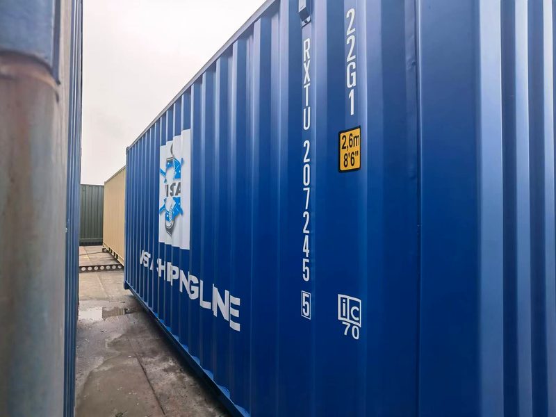 Vista Shipping Line 20ft container side markings
