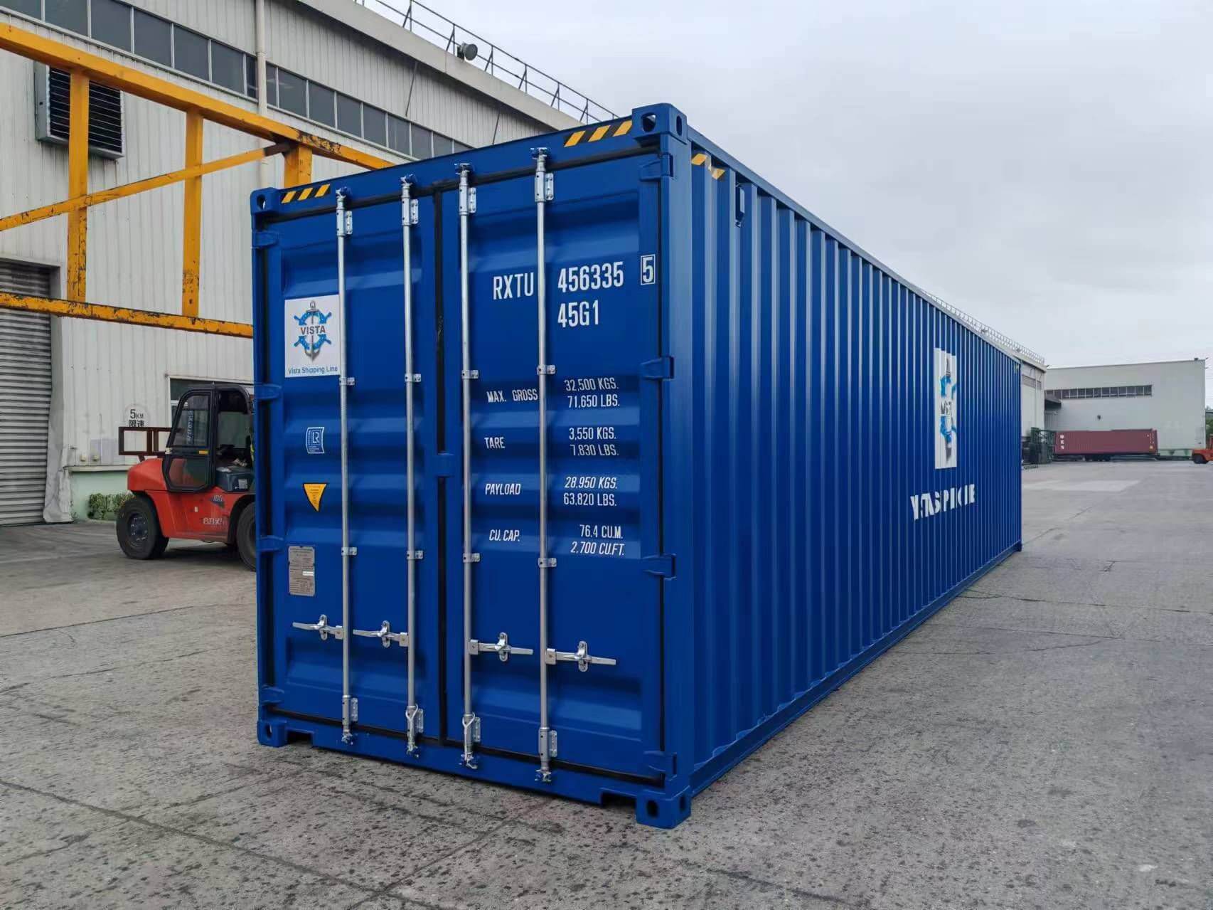 Cargo being loaded on a ship