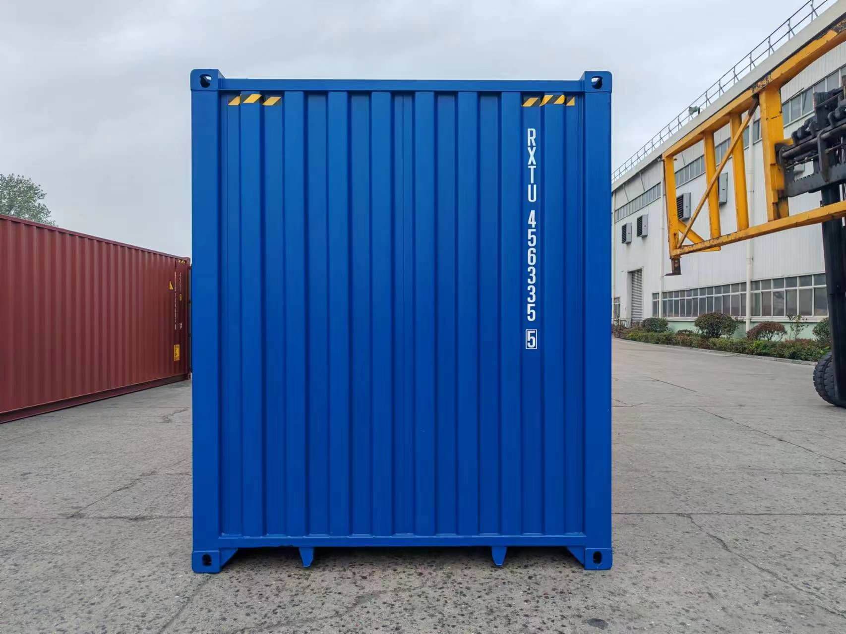 Workers handling cargo at dock